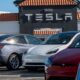 Estabelecimento da Tesla na Califórnia, EUA (David Paul Morris/Bloomberg)