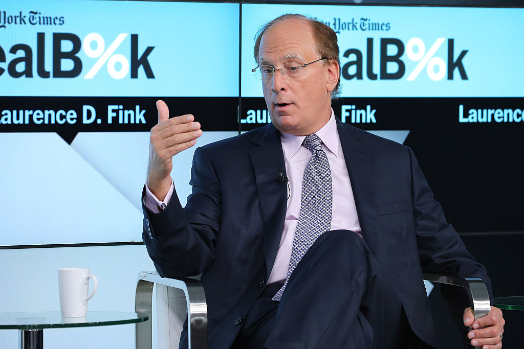 Larry Fink, Diretor Executivo da empresa gestora BlackRock