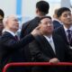 Vladimir Putin e Kim Jong Un em Rússia 13/9/2023 Sputnik/Mikhail Metzel/Kremlin via REUTERS