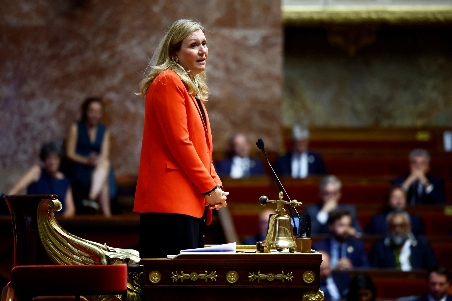 First session of newly elected French National Assembly in Paris