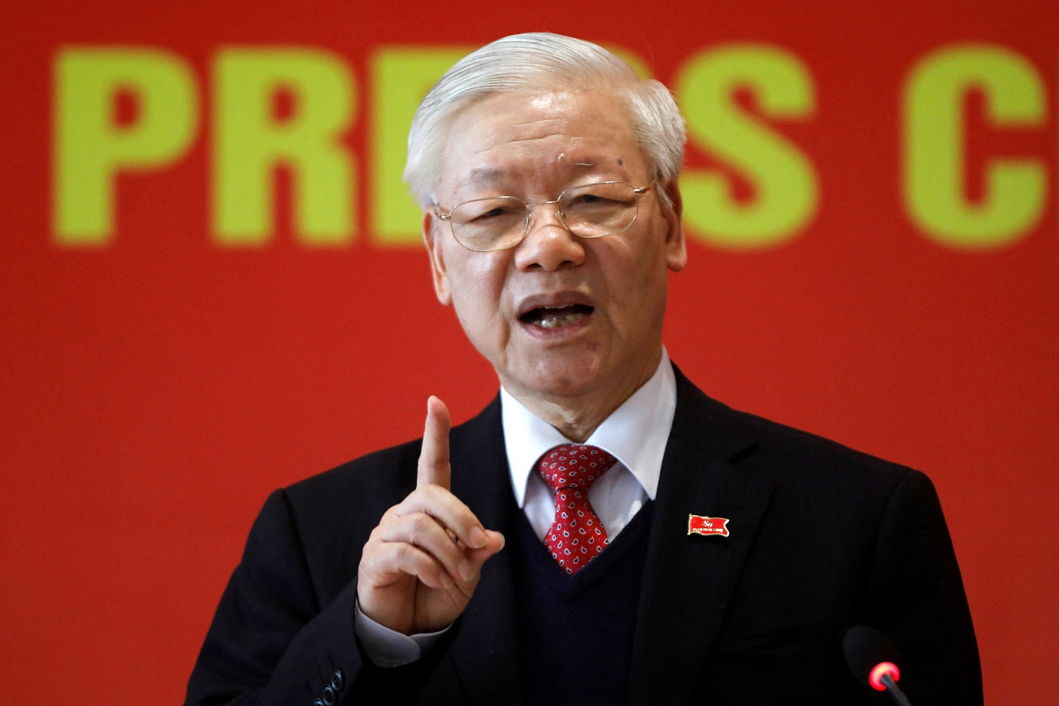 Nguyen Phu Trong (REUTERS/Kham/Imagem de arquivo)