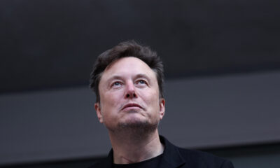 Elon Musk na cerimônia de encerramento da última edição do U.S. Open, em Nova York (REUTERS/Mike Segar)