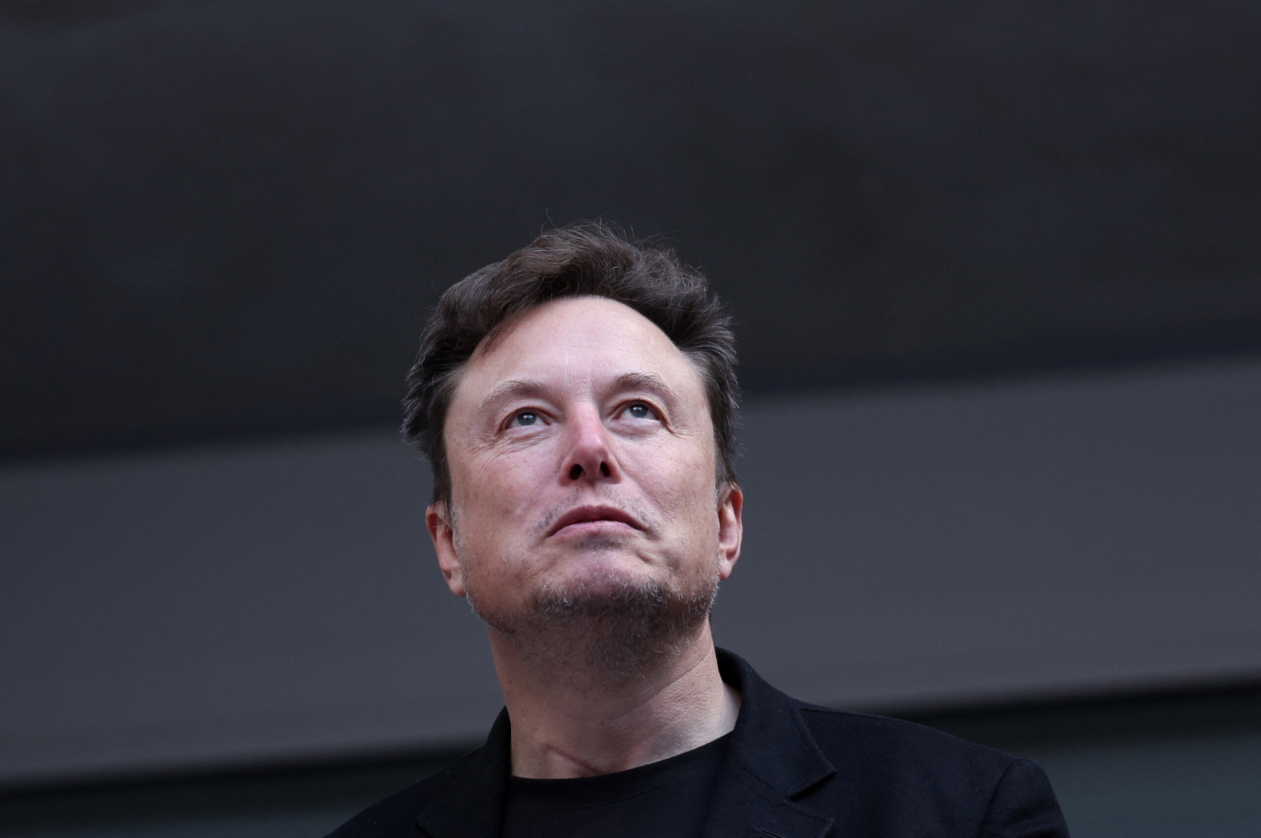 Elon Musk na cerimônia de encerramento da última edição do U.S. Open, em Nova York (REUTERS/Mike Segar)