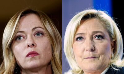 Giorgia Meloni e Le Pen