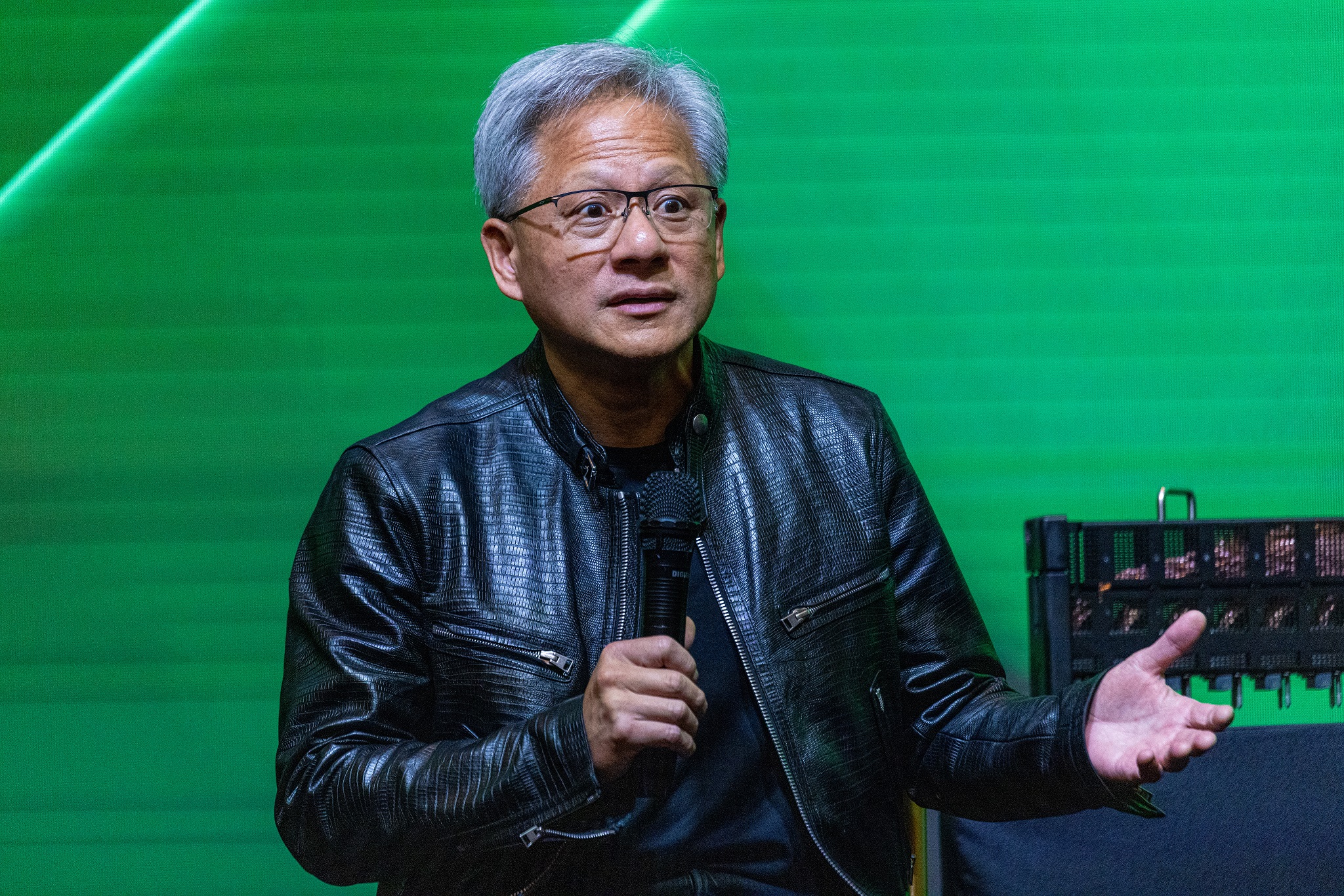 Diretor Executivo da Nvidia, Jensen Huang (Bloomberg)