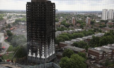 Grenfell Tower no dia 15 de junho de 2017. Fotógrafo: Dan Kitwood/Getty Images.