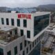 Escritório da Netflix na Sunset Boulevard em Los Angeles (Bing Guan/Bloomberg)