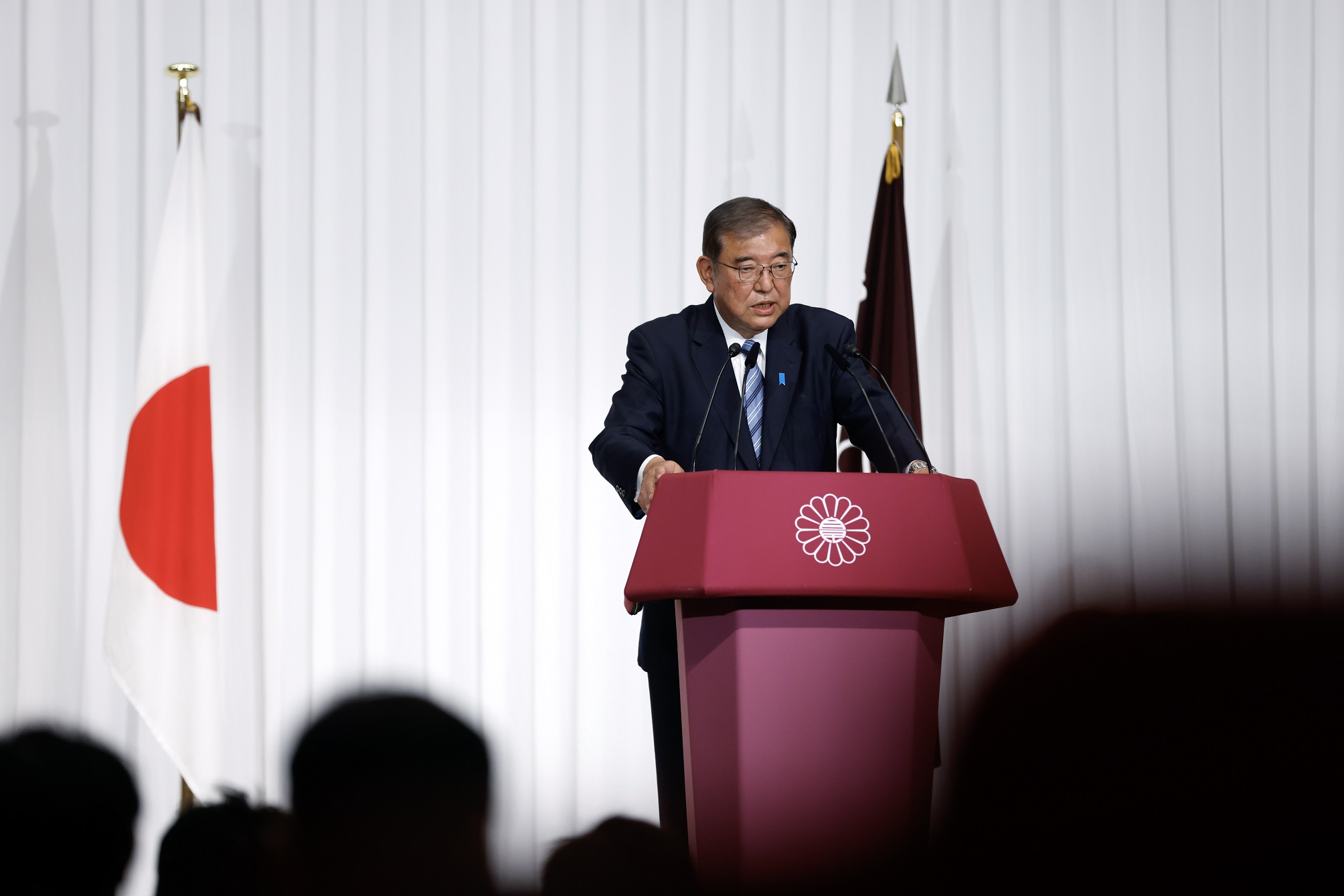 Japan Prime Minister Shigeru Ishiba Holds Post-election News Conference