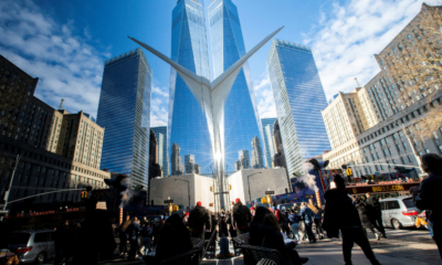 Área adjacente à bolsa de Nova York