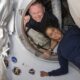 Suni Williams e Butch Wilmore na ISS (Divulgação/Nasa)