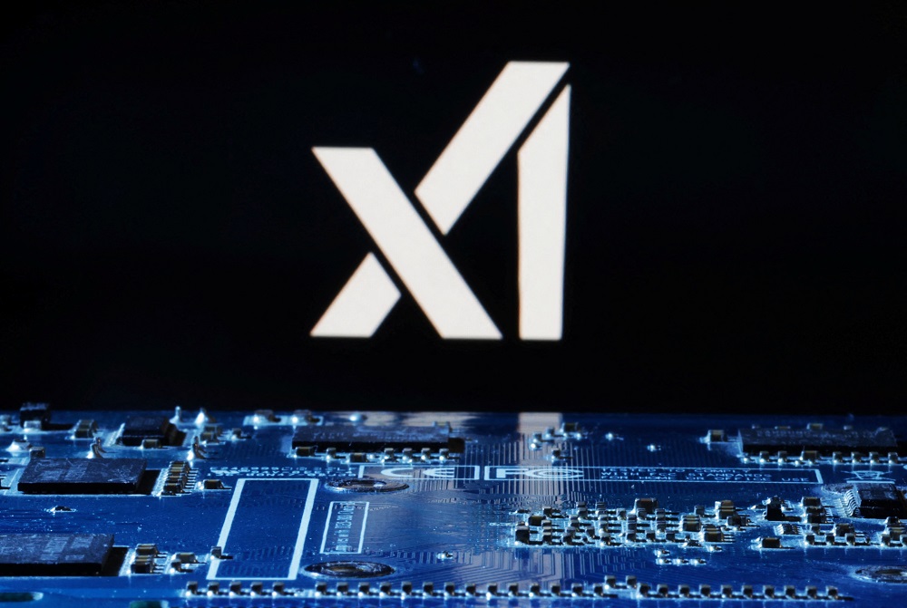 Imagem do logotipo da xAI
