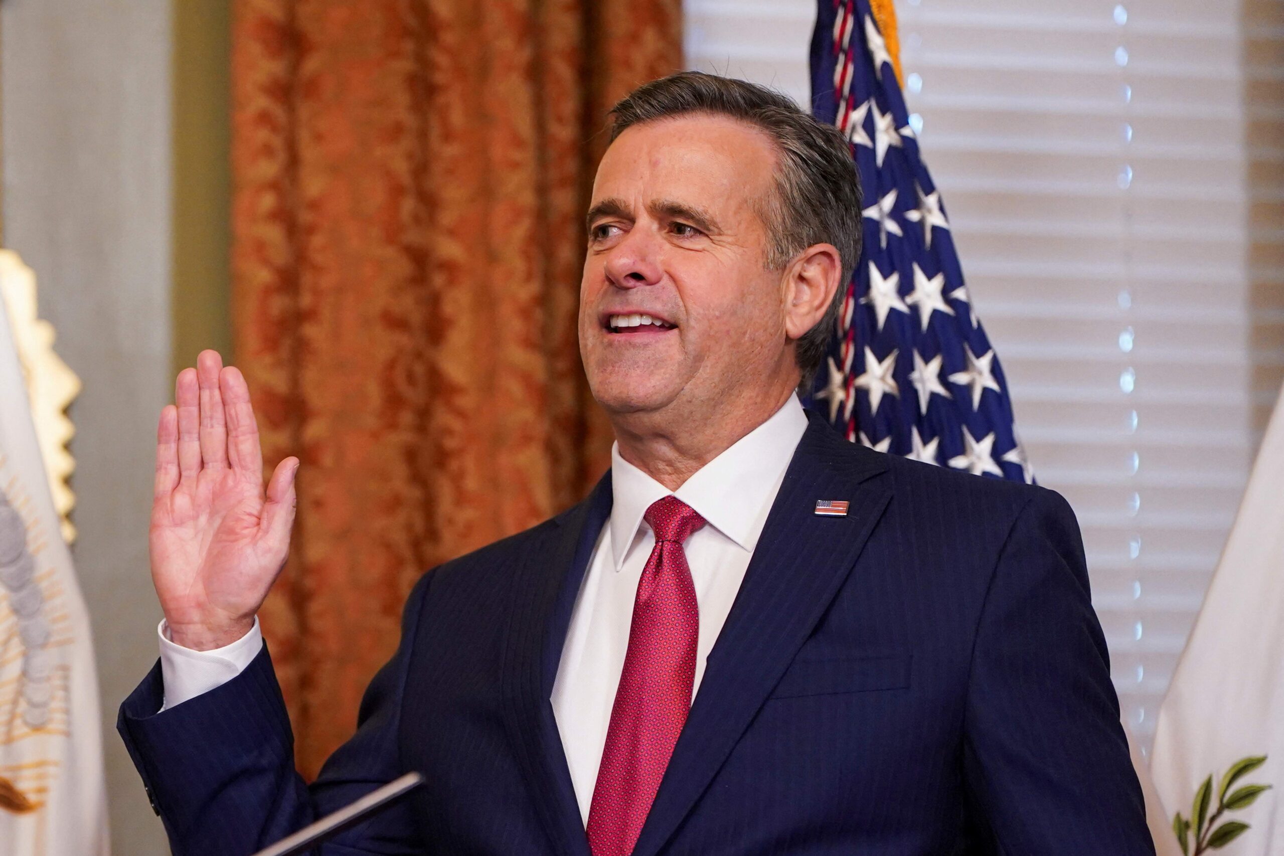 Cerimônia de posse de John Ratcliffe como Diretor da CIA