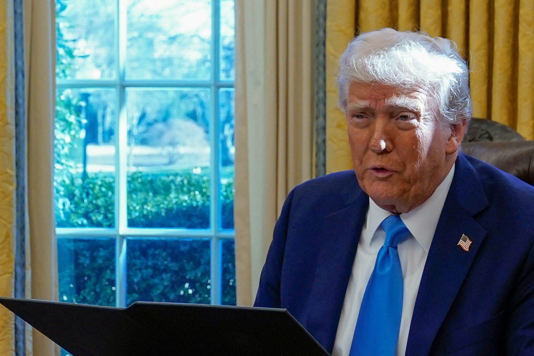 Donald Trump no Escritório Oval