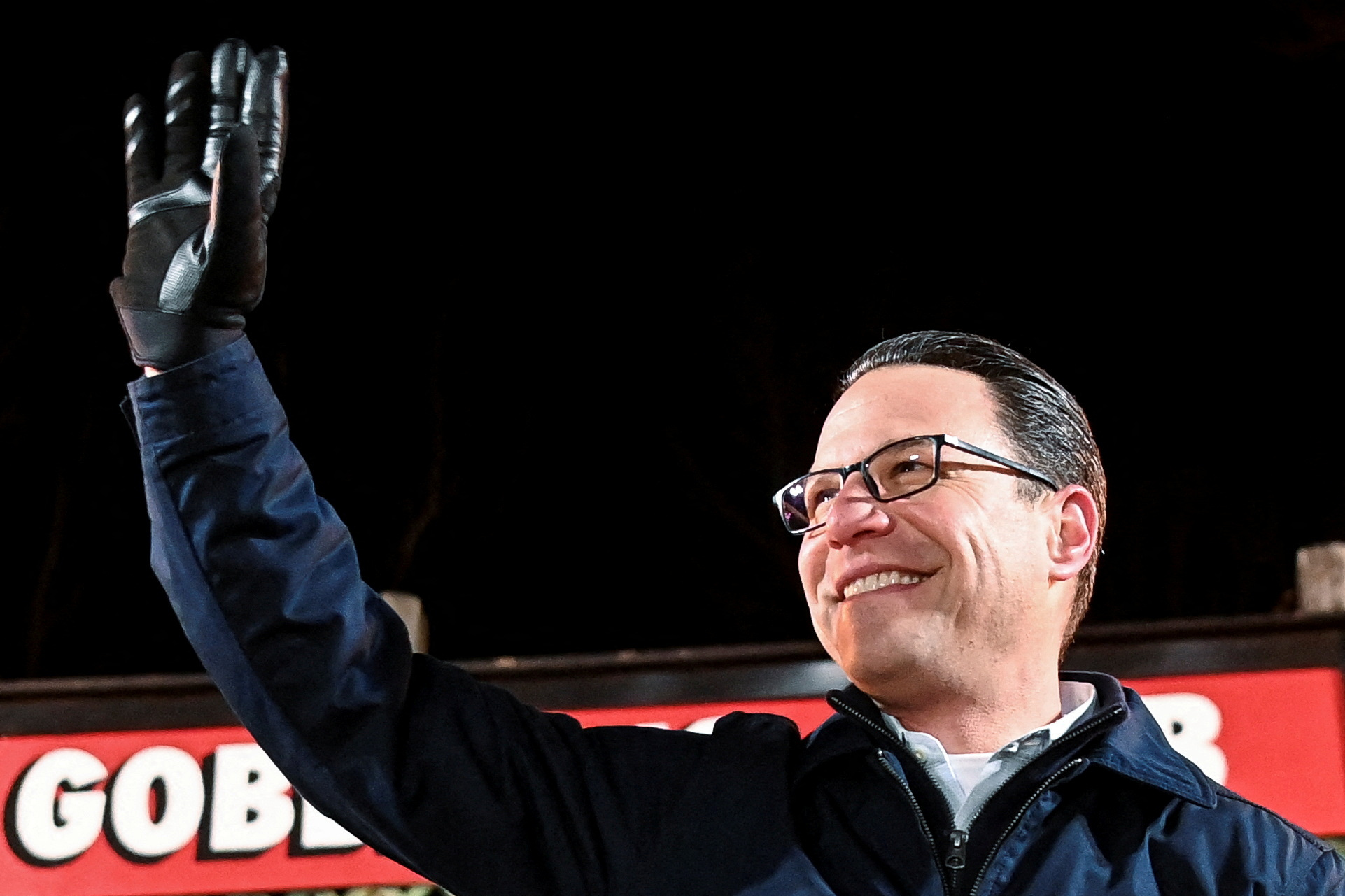 Uma imagem de arquivo mostrando as comemorações do Dia da Marmota em Punxsutawney.