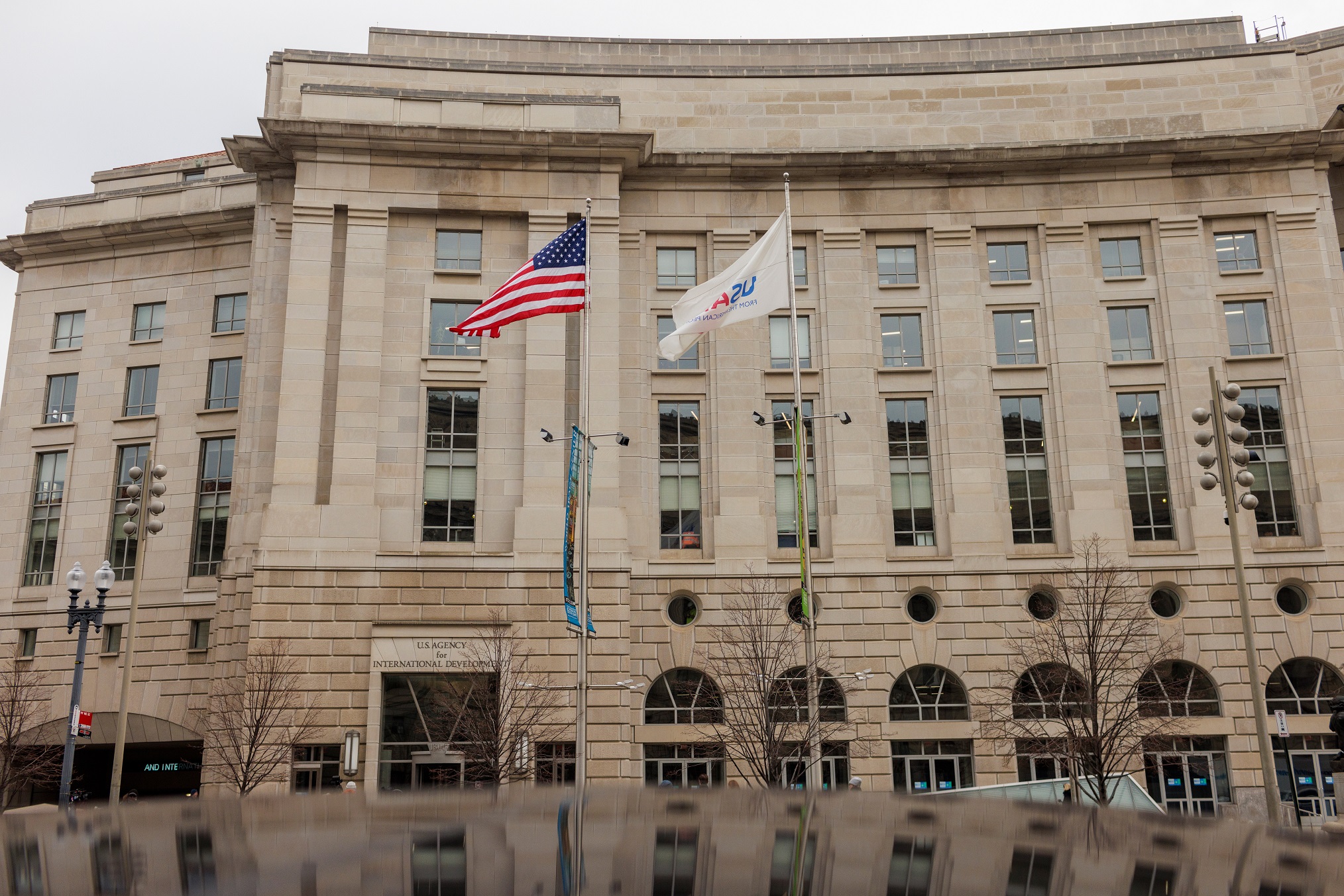 Imagem da sede da USAID em Washington, D.C.