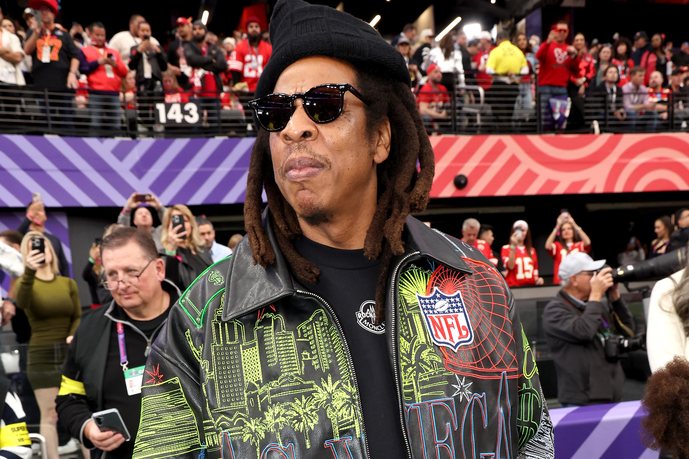 Jay-Z no evento
