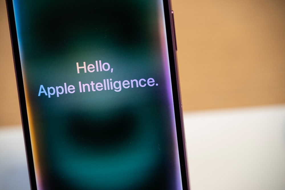 Imagem dos novos produtos da Apple disponíveis na loja da Quinta Avenida.