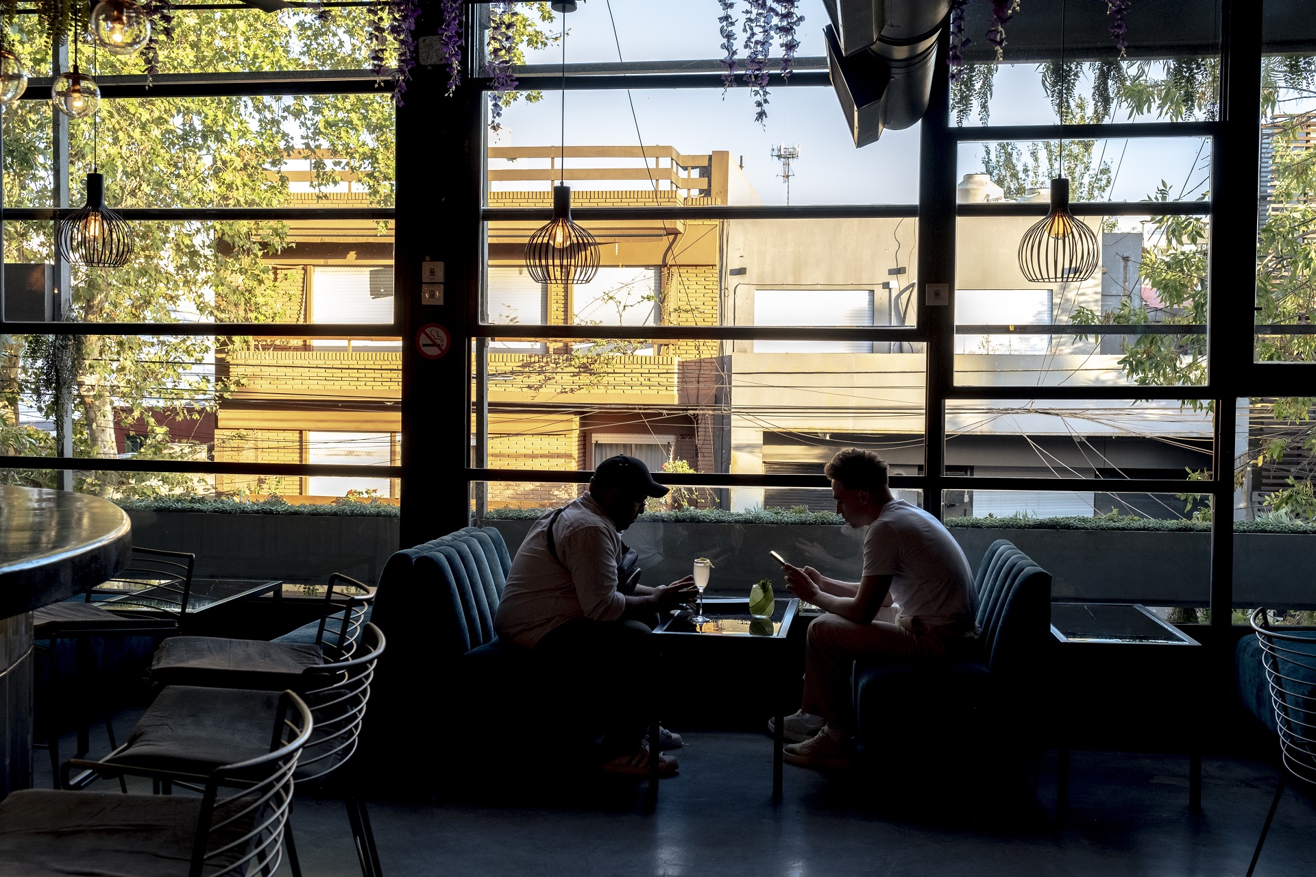 Clientes em restaurante em Buenos Aires