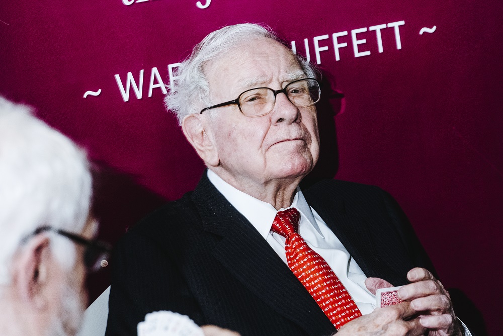 Imagem da reunião geral anual da Berkshire Hathaway