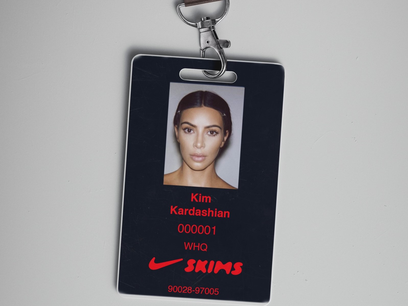 Imagem de uma colaboração entre Kim Kardashian e Nike