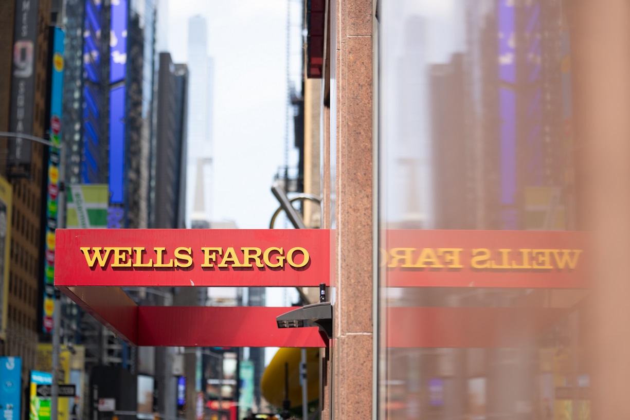 Imagem de uma agência do Wells Fargo
