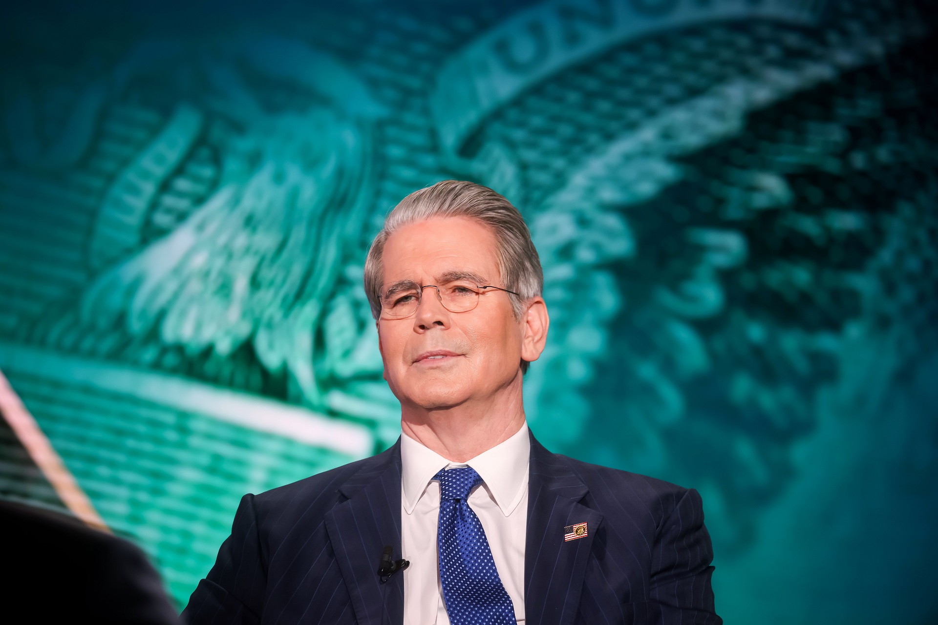 Scott Bessent entrevistado pela Bloomberg
