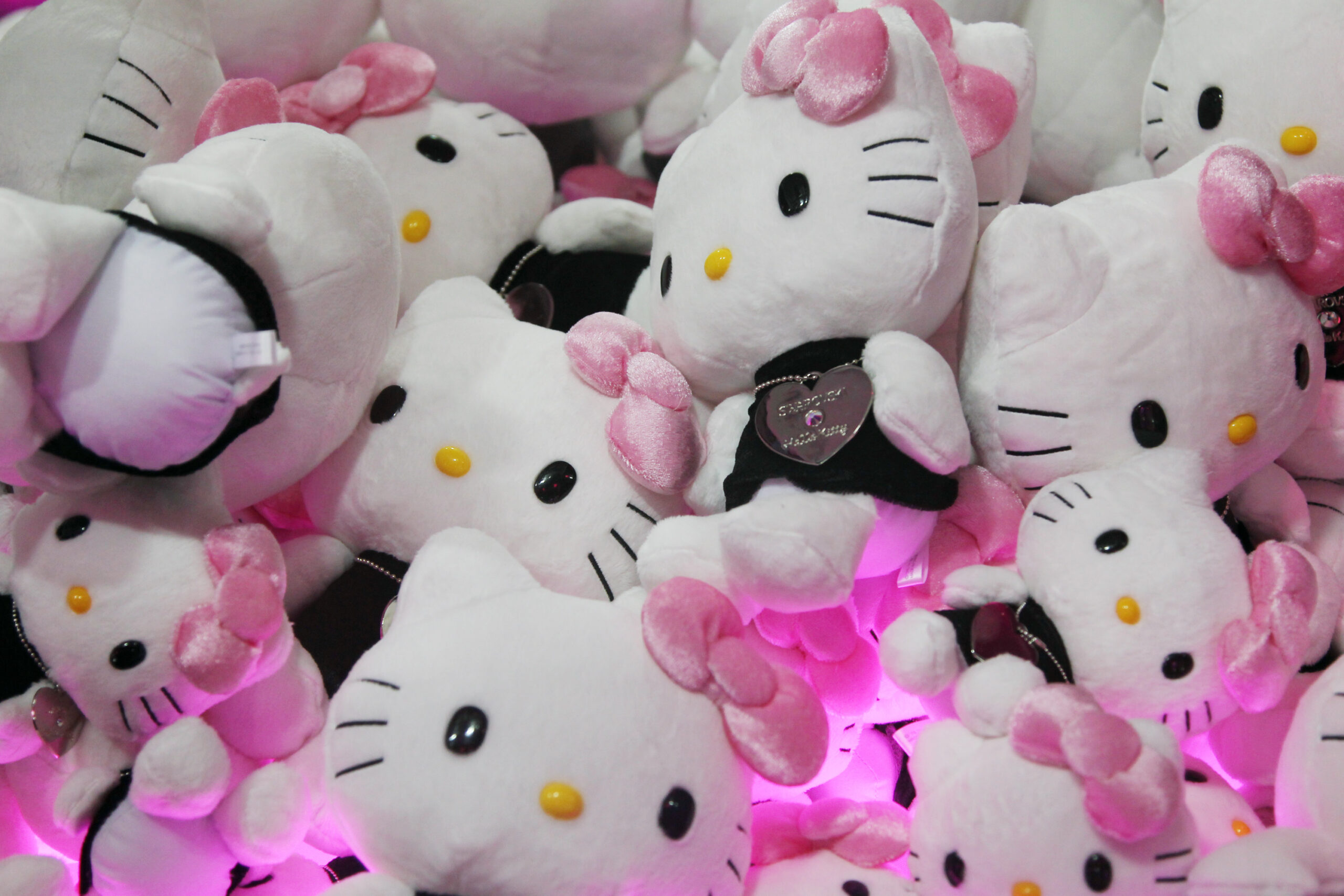 Hello Kitty plush toys from Sanrio