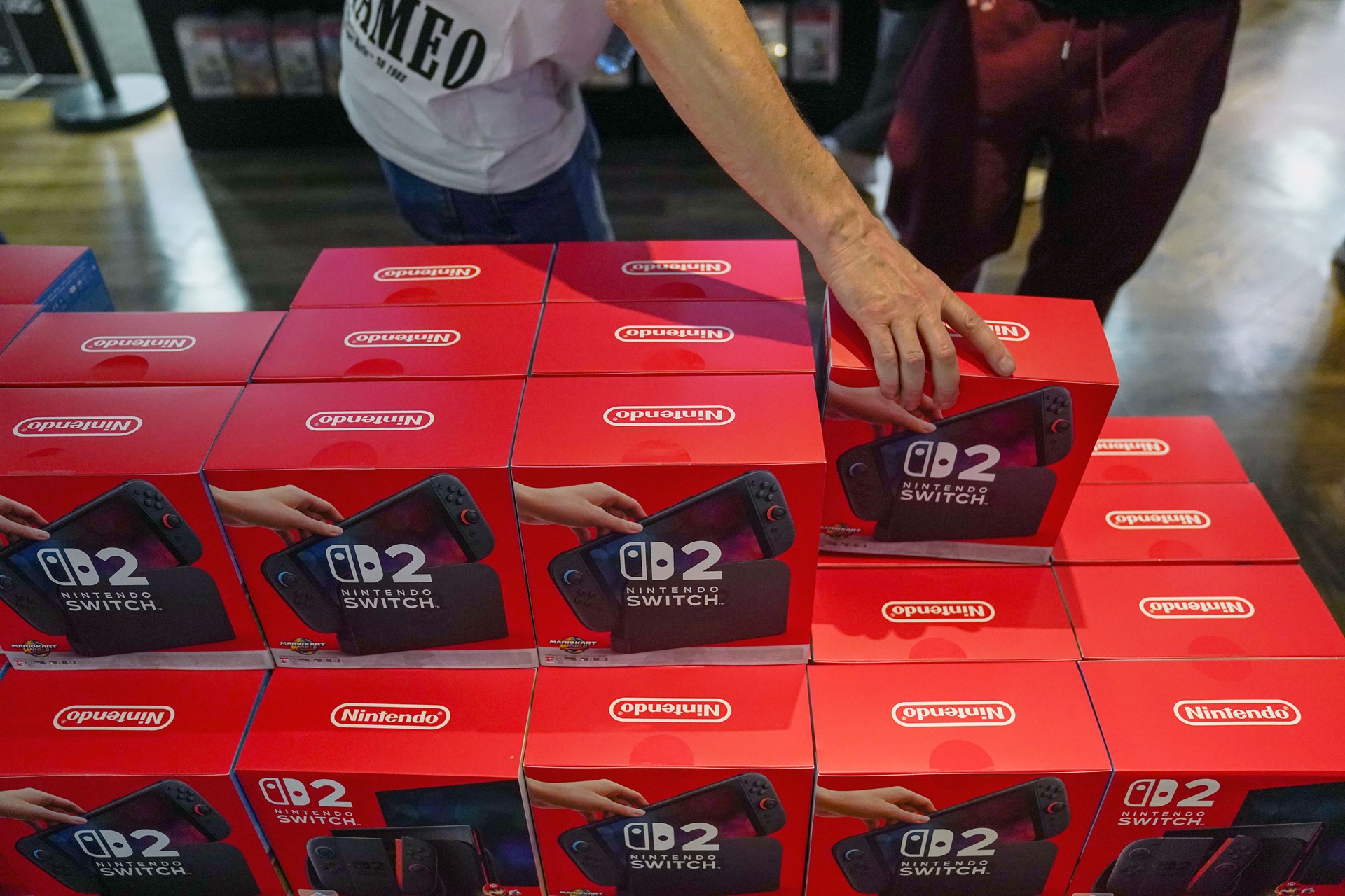 Videogames Nintendo Switch 2 disponíveis para compra.