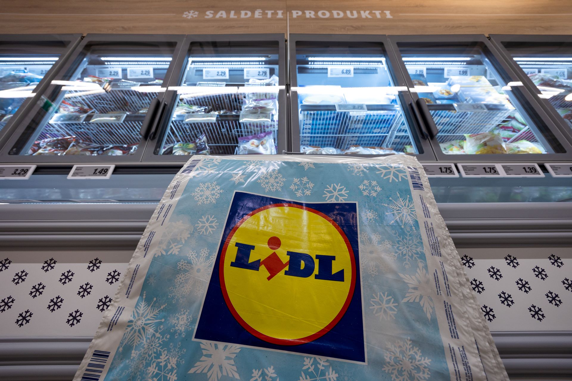 Supermercado Lidl em Riga