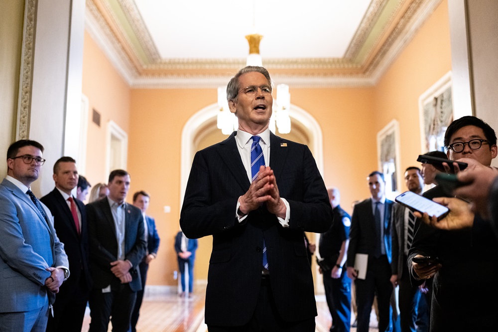 Scott Bessent discussing the tax bill in the Senate.