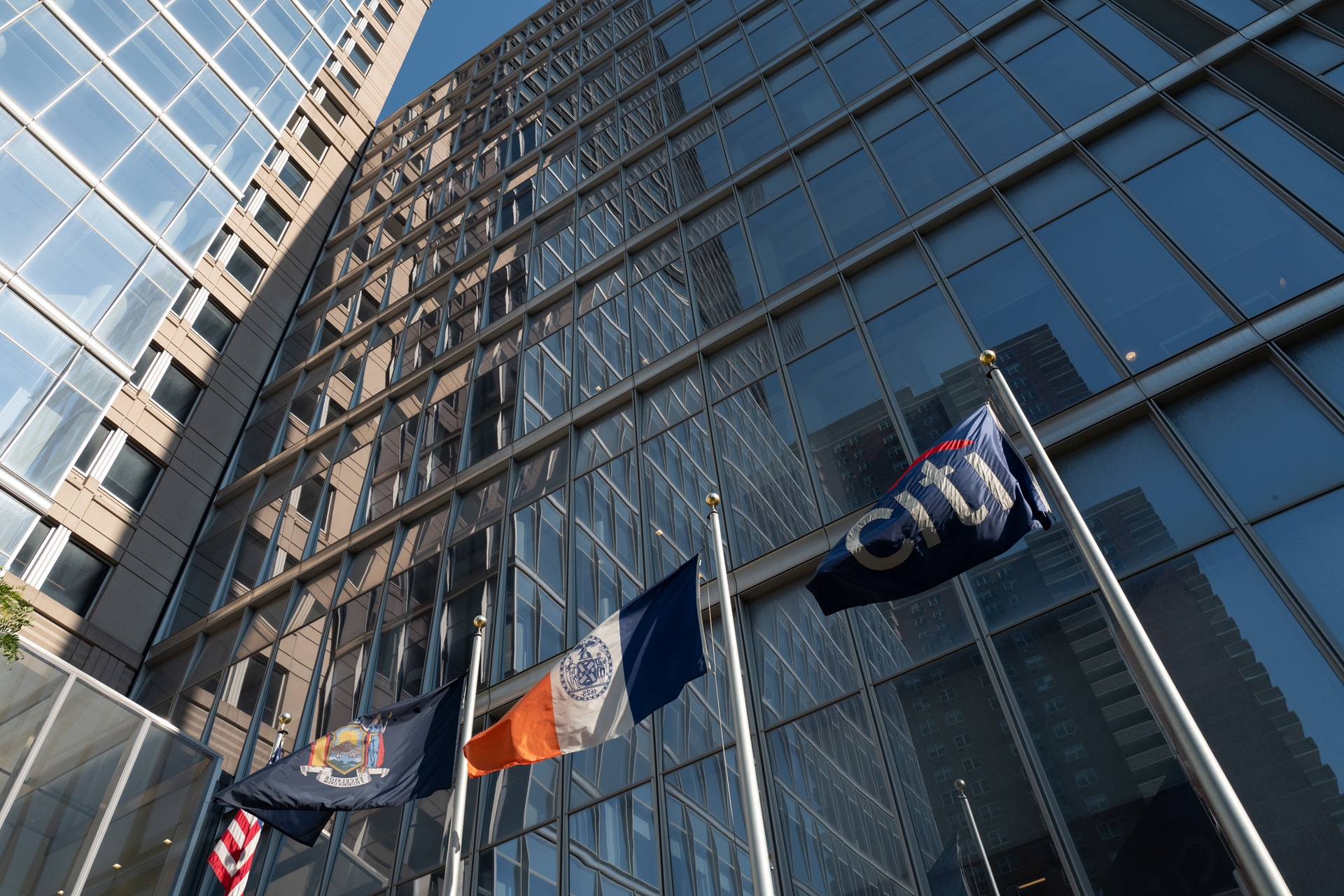 Bandeira do Citigroup em Nova York