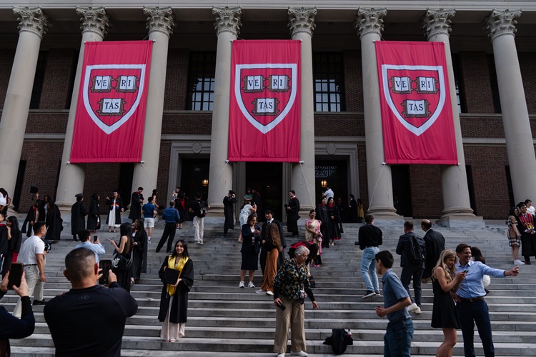 Estudantes em Harvard