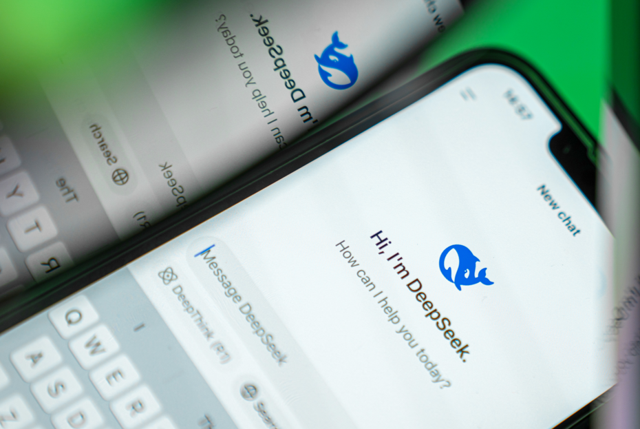 Emblema da empresa DeepSeek