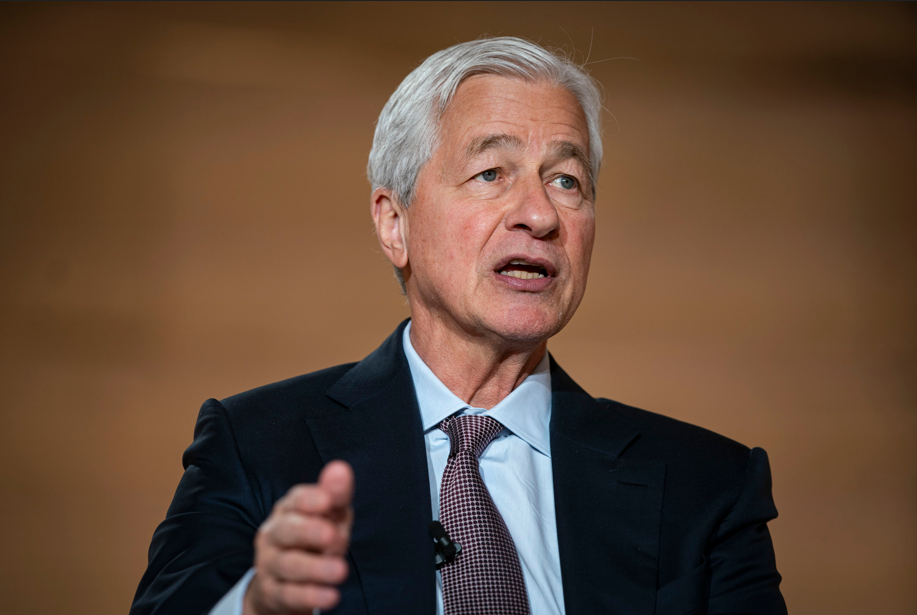 Retrato de Jamie Dimon