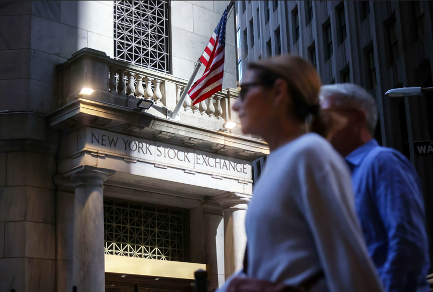 Imagem da Bolsa de Valores de Nova York