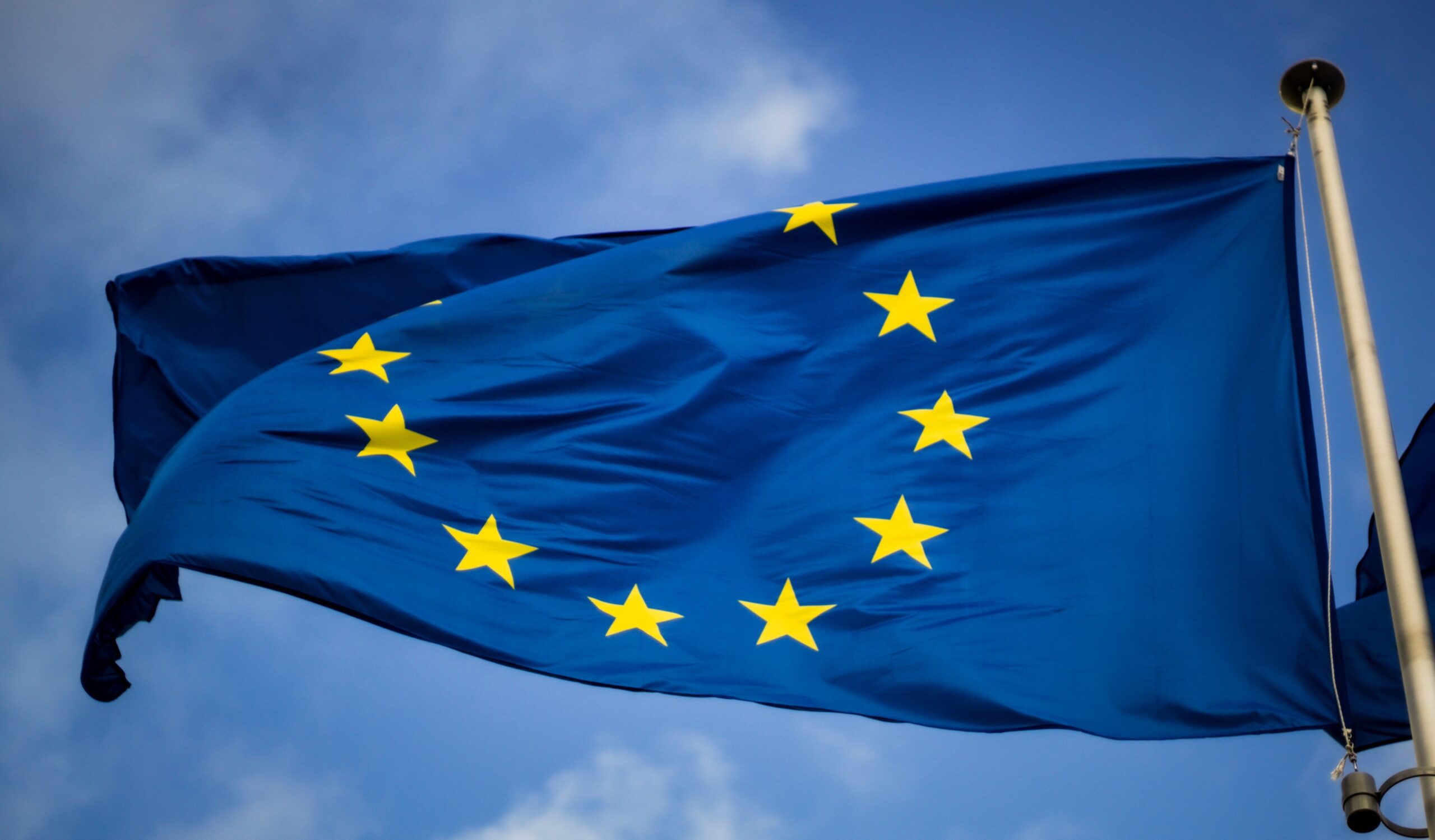 Imagem da bandeira da União Europeia