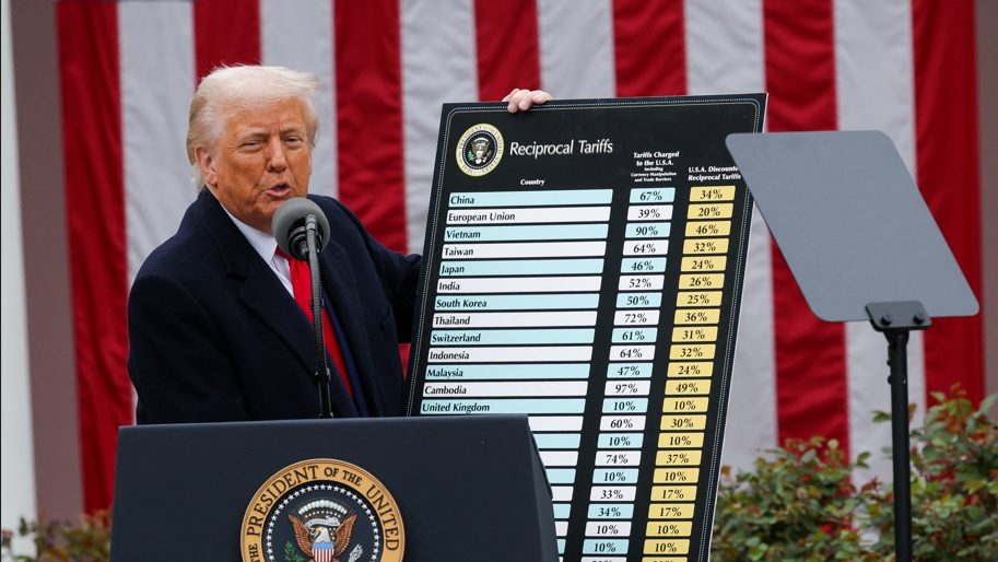 Imagem representativa das tarifas de Trump