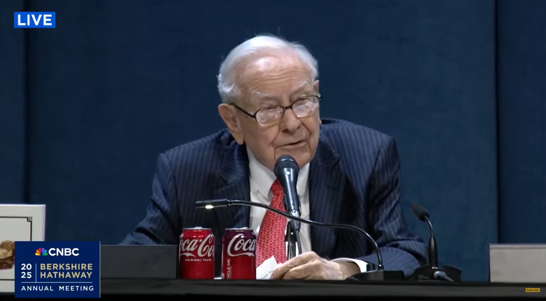 Warren Buffett na convenção