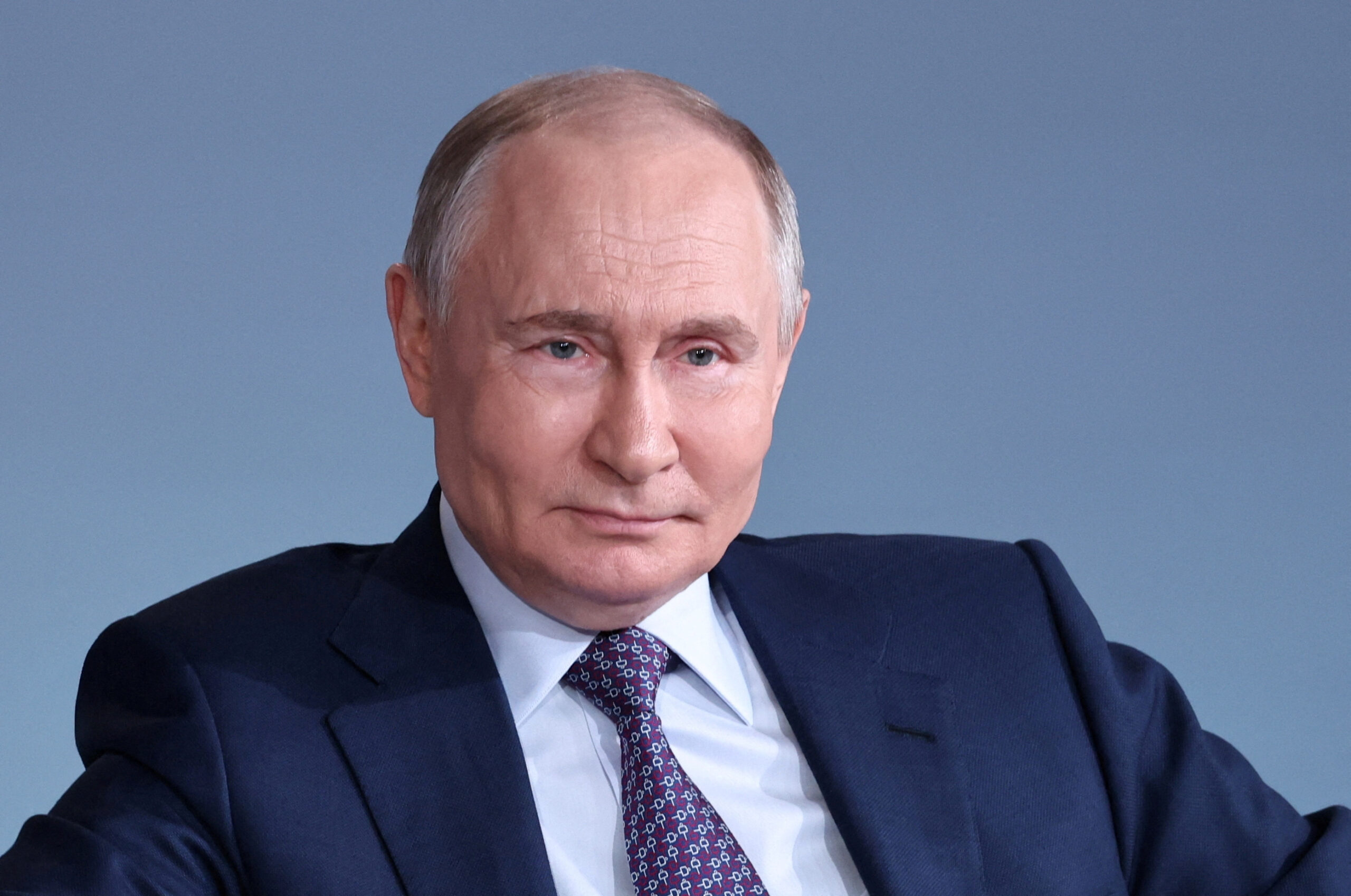 Presidente Putin em evento educacional