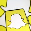 Logo do Snapchat em uma ilustração