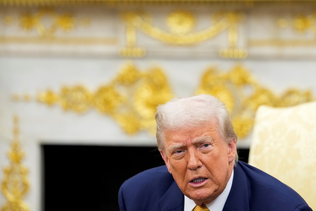 Imagem de Donald Trump, Presidente dos Estados Unidos.