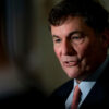 Foto de Dominic LeBlanc durante evento em Washington