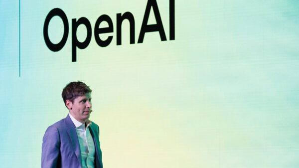 Sam Altman e Shina Chung em uma conferência