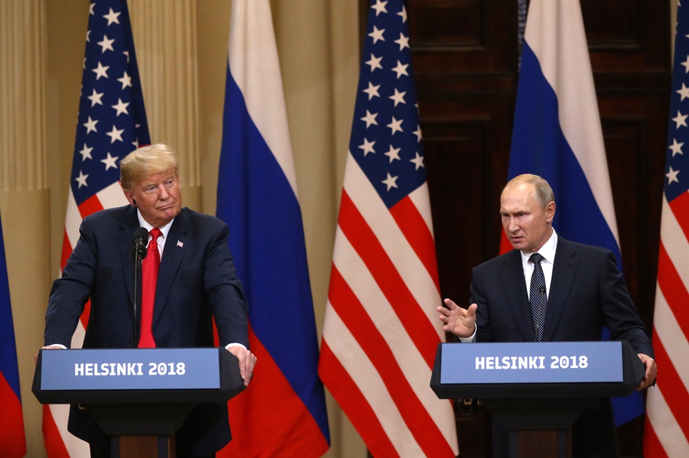 Coletiva de imprensa entre Trump e Putin