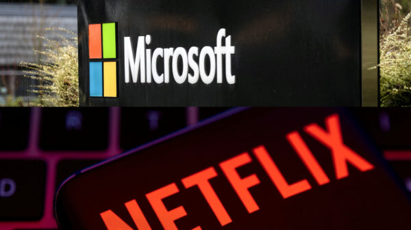 Imagem relacionada à parceria entre Microsoft e Netflix.